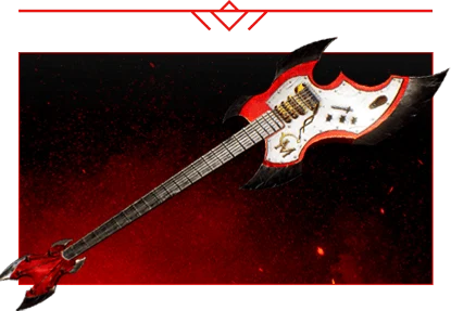Crimson Moon Axe of the Gods weapon